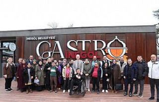 Alper Taban, Engelsiz Yaşam Merkezi öğrencileriyle...