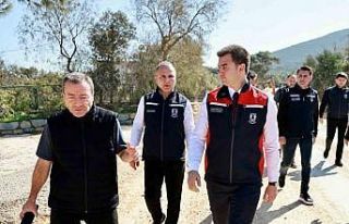 Altyapı yatırımları yerinde incelendi