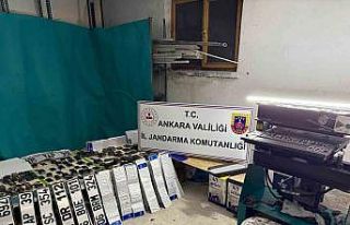 Ankara’da sahte plaka basımı yapan 2 şüpheli...