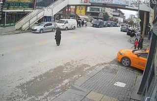 Ankara’da yolun karşısına geçmeye çalıştığı...