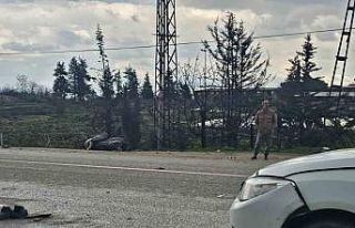 Antakya’da otomobille çarpışan motosikletin sürücüsü...