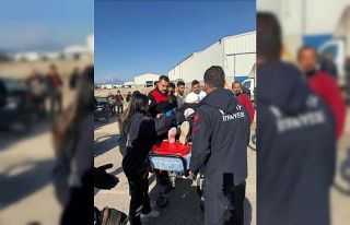 Antakya’da trafik kazası: 1 yaralı