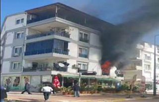 Antalya’da 4 katlı binada yangın paniği: 2’si...