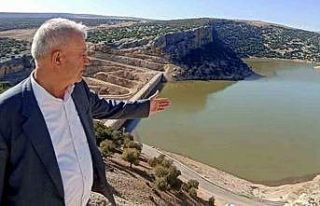 Araban Ardıl Barajında su seviyesi yükseliyor