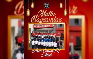 Arca Çorum FK’den Ramazan Bayramı mesajı