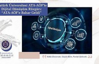 Atatürk Üniversitesi ATA-AÖF’te dijital dönüşüm...