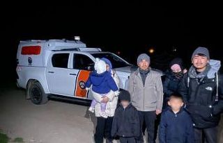 Ayvacık’ta 7 kaçak göçmen yakalandı