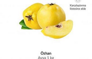 Ayvayı yiyemedik...Kilosu 300 liraya dayandı; lüks...