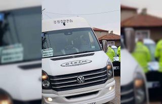 Babaeski’de okul servisleri denetlendi