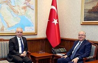 Bakan Güler, KKTC’nin Ankara Büyükelçisi Korukoğlu’nu...