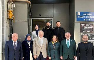 Bakan Yardımcısı Madak AK Parti Bilecik İl Başkanlığında