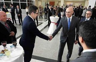 Bakırköy Adliyesinde bayramlaşma töreni