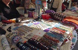 Balıkesir’de kadınların el emeği görücüye...