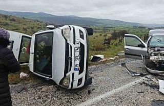 Balıkesir’de trafik kazası: 5 yaralı