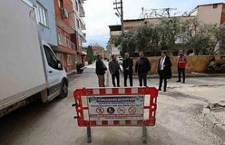 Barbaros’ta yollar yenileniyor