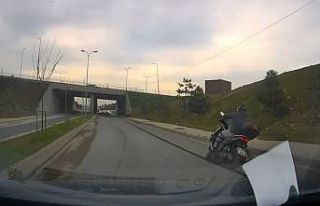 Başakşehir’de yarım bırakılan yol çalışması...