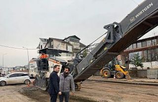 Başiskele’de üstyapı çalışmaları sürüyor