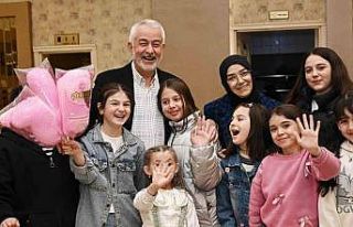 Başkan Başdeğirmen, çocuklarla iftarda buluştu