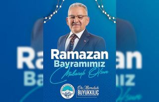 Başkan Büyükkılıç: "Bayram sevincimiz çoğalsın,...