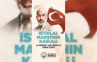 Başkan Büyükkılıç: "İstiklal şairimizin...