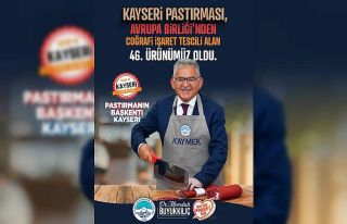 Başkan Büyükkılıç: "Kayseri Pastırması...