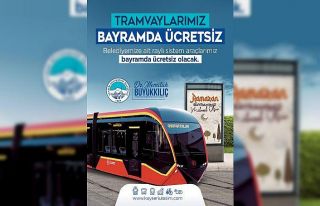 Başkan Büyükkılıç’tan Bayram müjdesi: Tramvaylar...