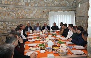 Başkan Ertaş, belediye ekibiyle çalışmaları...