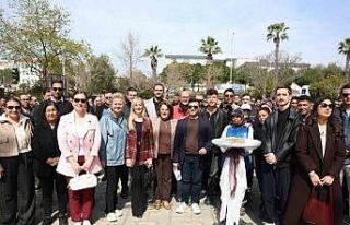 Başkan Gençay, belediye personeliyle bayramlaştı