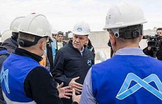 Başkan Seçer Mezitli İçmesuyu Şebekesi çalışmalarını...