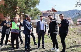 Başkan Tatık, Tavas’a değer katan projeleri sahada...