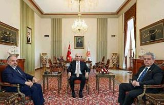 Başkan Yalçın’dan Meclis Başkanı Kurtulmuş’a...