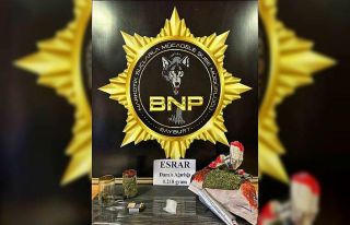 Bayburt’ta 1 kilo 218 gram esrar ele geçirildi