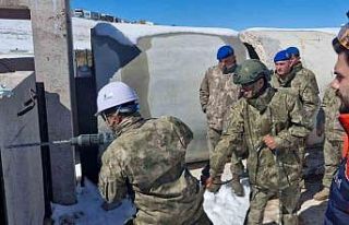 Bayburt’ta komandolara arama kurtarma eğitimi verildi