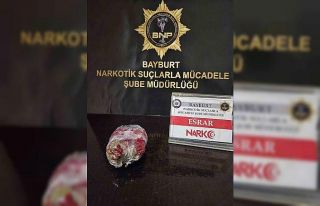 Bayburt’ta uyuşturucuyla mücadele devam ediyor