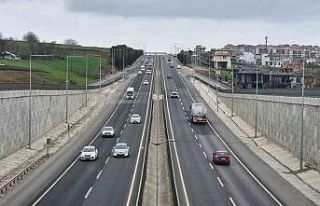 Bayram tatili başladı: İstanbul-Tekirdağ yolunda...