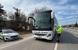 Bayram trafiğinde Samsun’da sıkı denetim başladı