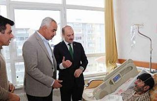 Bayramda hastalar unutulmadı