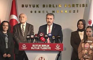 BBP Genel Başkanı Destici, partililer ve vatandaşlar...
