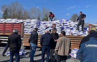 Beyşehir’de çiftçilere nohut tohumu dağıtıldı