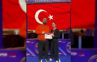 Bilecikli sporcu Türkiye ikincisi oldu