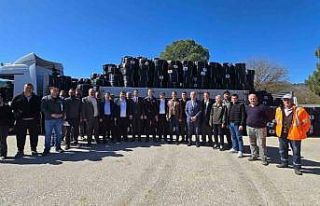 Bilecik’te 58 çiftçiye 809 bin 200 metre damlama...