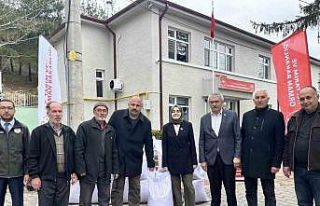 Bilecik’te 5 bin 150 kilogram nohut tohumu dağıtıldı