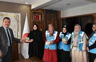 Bilecik’te öğrencilerden Filistin’e destek