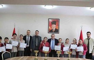 Bilecik’te oryantiring şampiyonlarına ödül