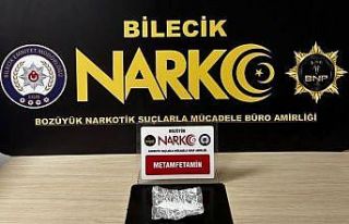 Bilecik’te uyuşturucu operasyonu: 1 şüpheli yakalandı
