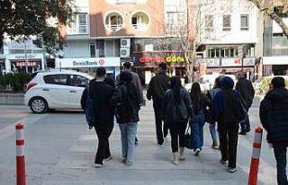 Bilecik’te yaya geçitlerinde duba düzenlemesi
