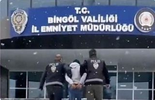 Bingöl’de 36 yıl kesinleşmiş hapis cezası bulunan...