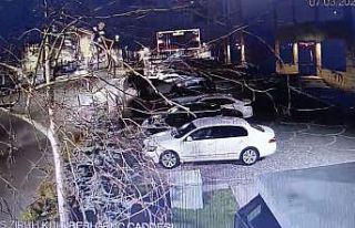 Bingöl’de 4 kişinin yaralandığı kaza kamerada