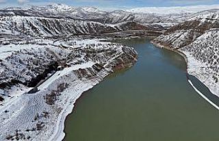 Bingöl’de kar sonrası güzel manzaralar ortaya...