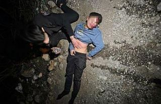 Bisikletli çocuğa otomobil çarptı